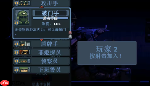 《破门而入行动小队》最强角色介绍  第3张