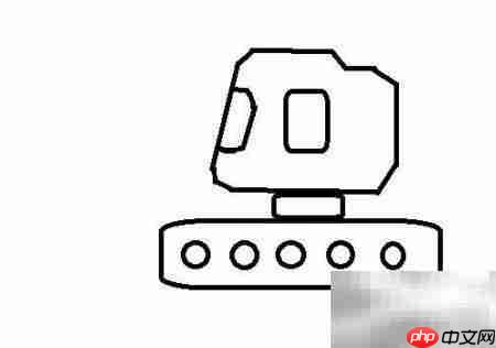 卡通挖掘机手绘教程  第4张