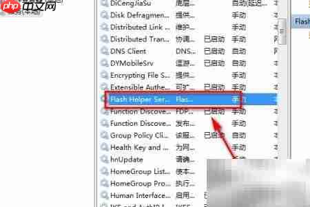 如何查看Flash Helper服务  第5张