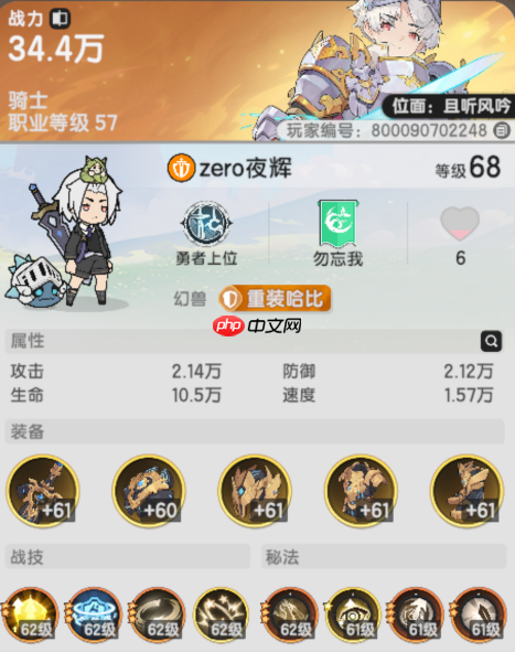 《杖剑传说》萌新必看骑士技能搭配  第2张