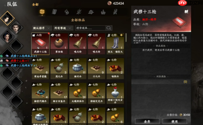 《下一站江湖2》武穆十三枪介绍