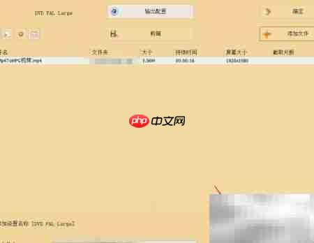 MP4转VOB视频格式转换  第4张