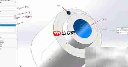 SOLIDWORKS内螺纹孔阵列绘制技巧  第11张