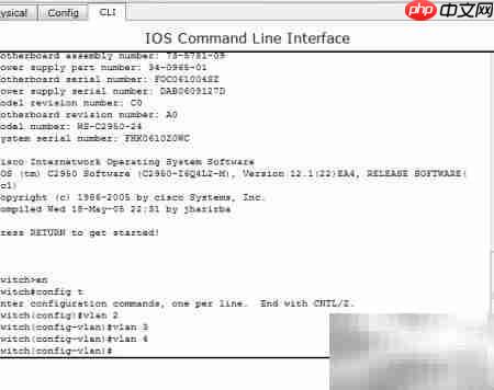 Packet Tracer VLAN绑定接口  第4张