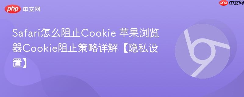 Safari怎么阻止Cookie 苹果浏览器Cookie阻止策略详解【隐私设置】  第1张