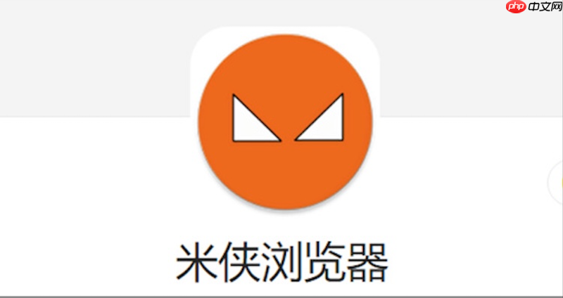 米侠浏览器视频无法横屏怎么办 米侠浏览器方向设置  第1张