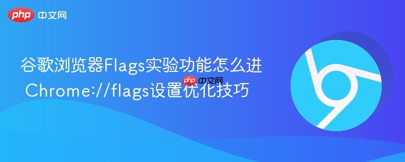 谷歌浏览器Flags实验功能怎么进 Chrome://flags设置优化技巧  第1张