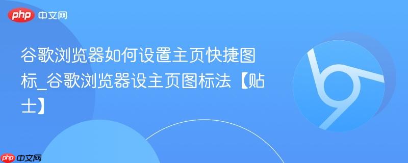 谷歌浏览器如何设置主页快捷图标_谷歌浏览器设主页图标法【贴士】  第1张
