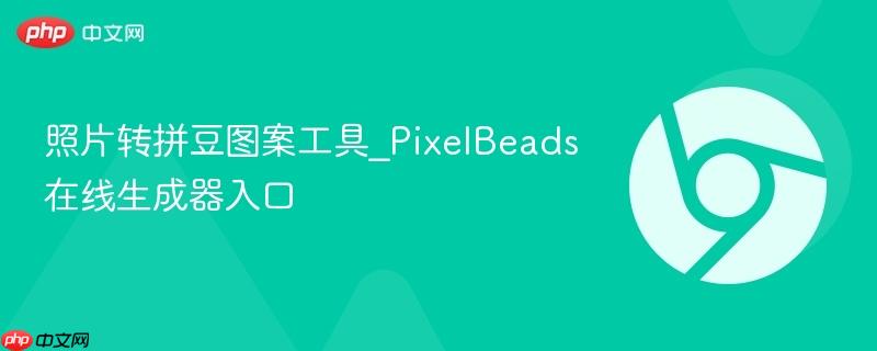 照片转拼豆图案工具_PixelBeads在线生成器入口  第1张
