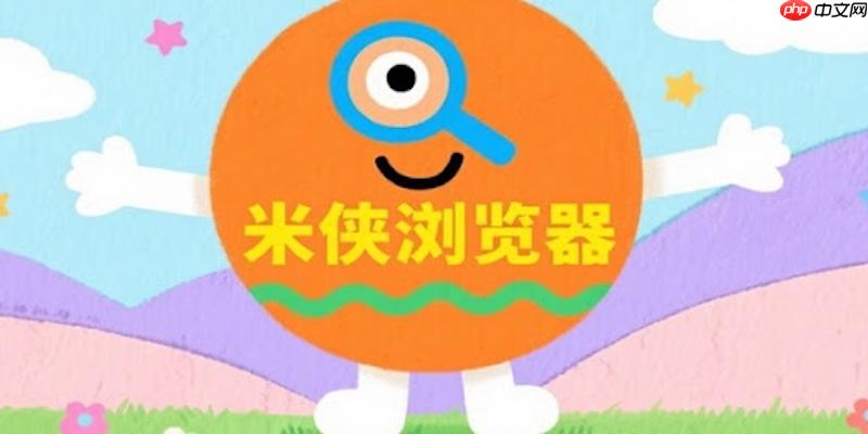 米侠浏览器网页背景无法显示怎么办 米侠背景图修复  第1张