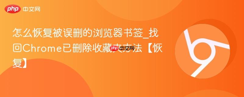 怎么恢复被误删的浏览器书签_找回Chrome已删除收藏夹方法【恢复】  第1张