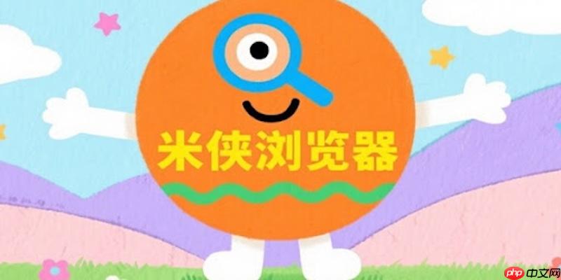 米侠浏览器如何启用无痕浏览 米侠浏览器无痕模式设置  第1张