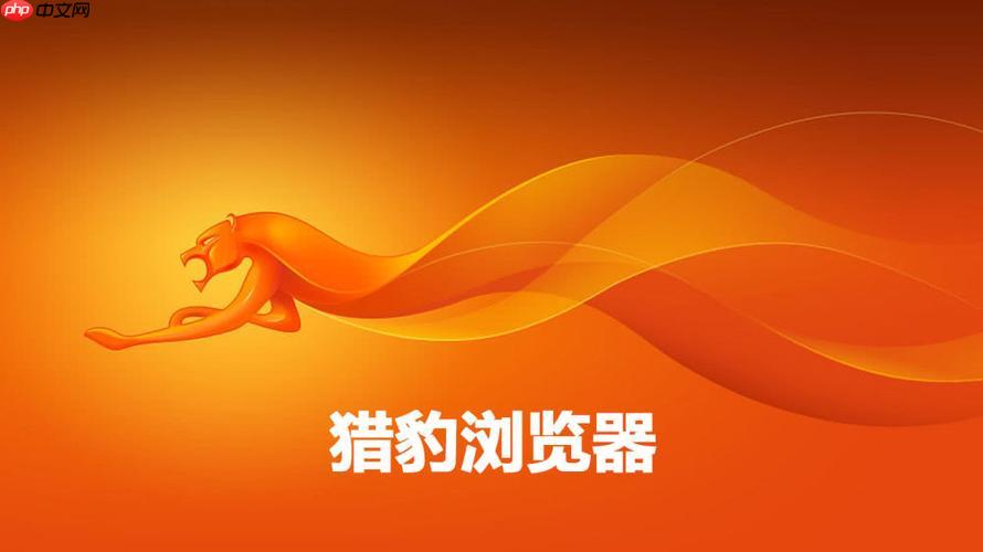 猎豹浏览器历史记录怎么查看删除 猎豹浏览器浏览记录管理【步骤】  第1张