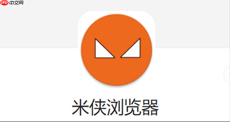 米侠浏览器网页视频无法播放怎么办 米侠视频修复  第1张