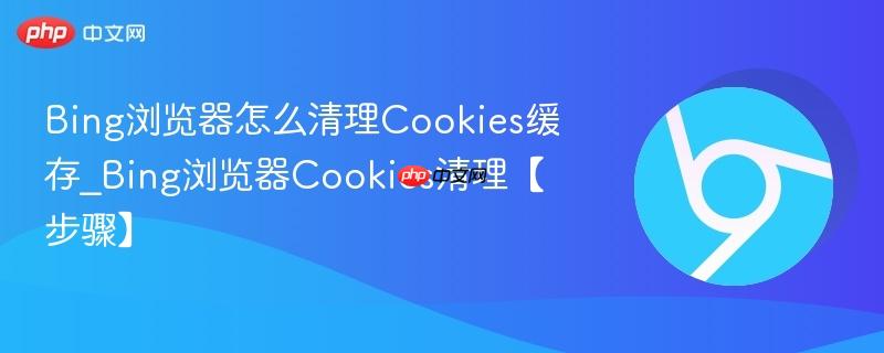 Bing浏览器怎么清理Cookies缓存_Bing浏览器Cookies清理【步骤】  第1张