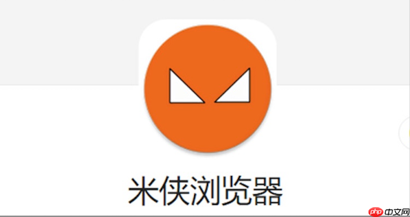 米侠浏览器网页字体显示不清晰怎么办 米侠字体清晰度调整  第1张