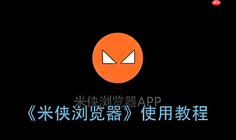 米侠浏览器截图功能失效怎么办 米侠浏览器权限检查  第1张