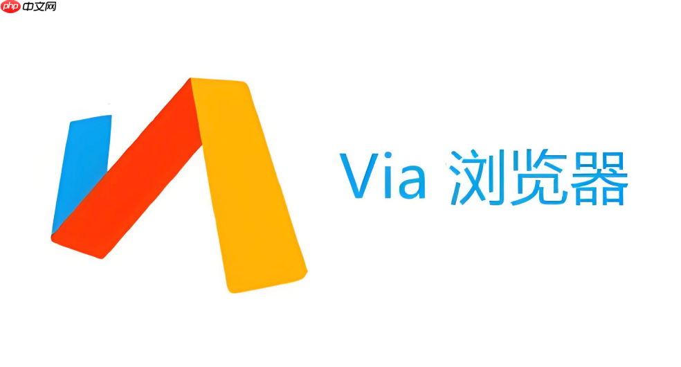 Via浏览器怎么让工具栏的图标重新排列顺序_Via浏览器自定义工具栏图标排列的方法  第1张