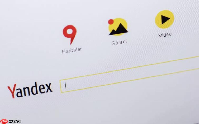 Yandex对俄贸易专用搜索 官方网站入口一键直达