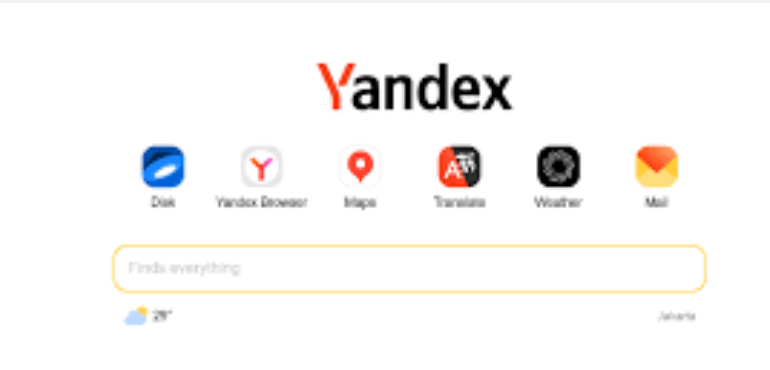 俄罗斯yandex主页手机版入口 yandex入口引擎无需登录手机链接