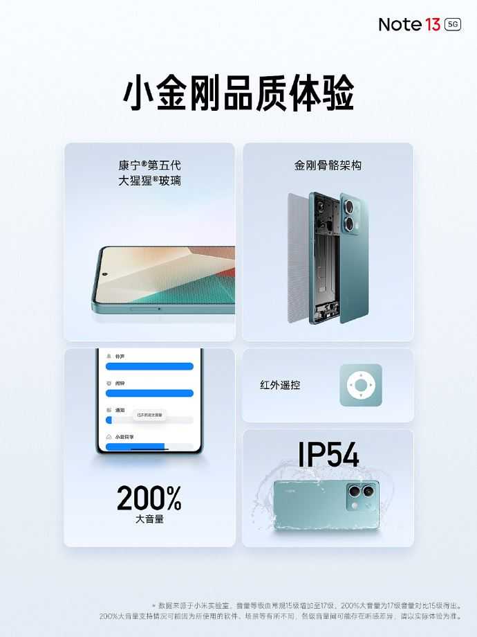小米 Redmi Note 13 系列手机正式发布 附配置和价格插图3 小米 Redmi Note 13 系列手机正式发布 附配置和价格插图3
