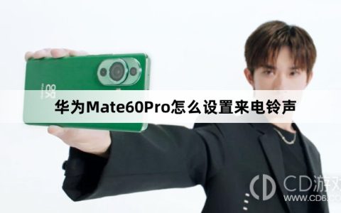 华为Mate60Pro设置来电铃声教程介绍_华为Mate60Pro怎么设置来电铃声