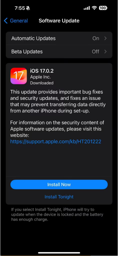 iOS 17.0.2适用机型有哪些？iOS 17.0.2 修复了什么问题？