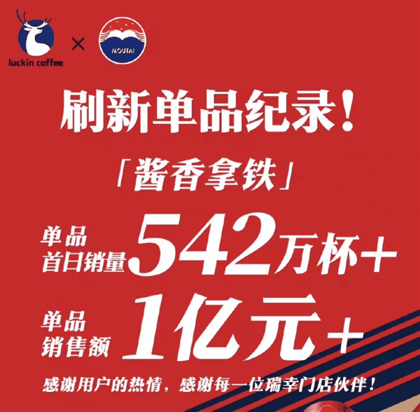 一杯酱香咖啡,又抢下了热搜第一,外国人也离酱香拿铁不远了插图1 瑞幸们再这么玩下去 外国人也离酱香拿铁不远了