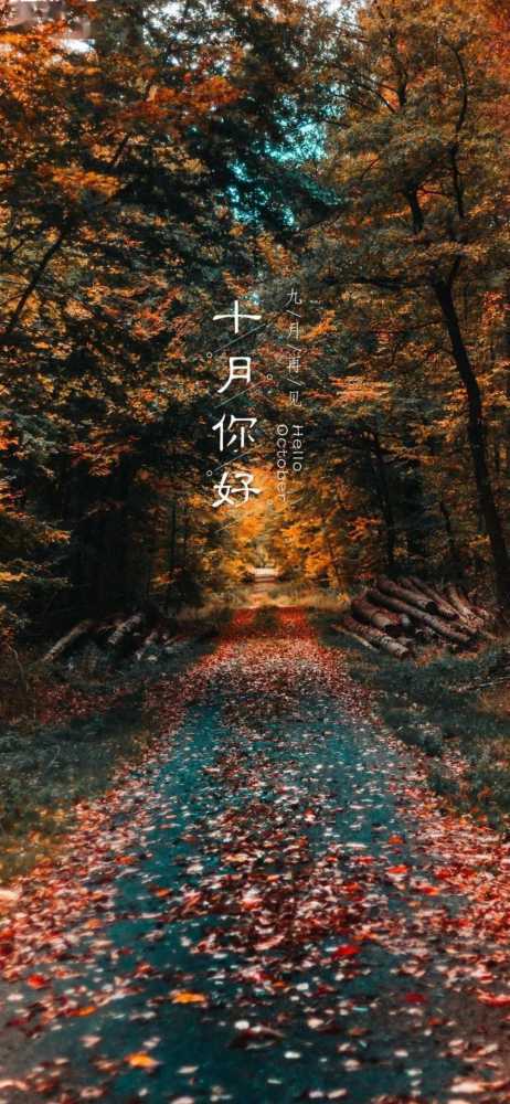 九月再见十月你好图片大全，9月再见，10月你好最新祝福语录插图1