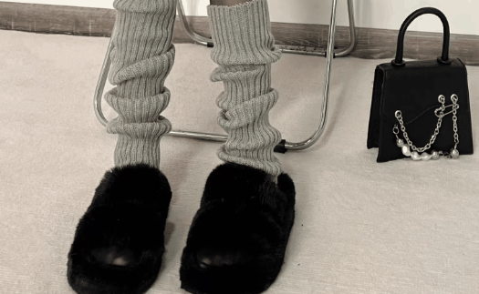 小腿粗穿针织袜套好看吗?小腿粗穿针织袜套显不显腿粗