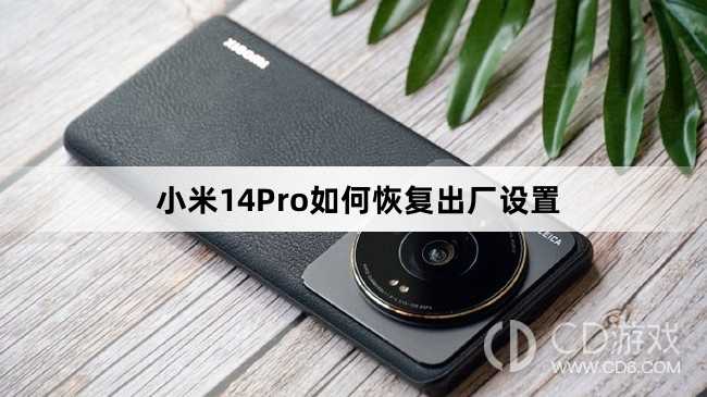 小米14Pro恢复出厂设置方法介绍?小米14Pro如何恢复出厂设置插图 小米14Pro恢复出厂设置方法介绍?小米14Pro如何恢复出厂设置插图