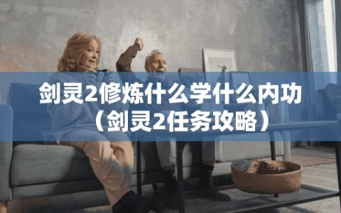 剑灵2修炼什么学什么内功（剑灵2任务攻略）