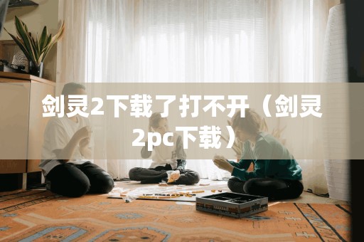 剑灵2了打不开（剑灵2pc）
