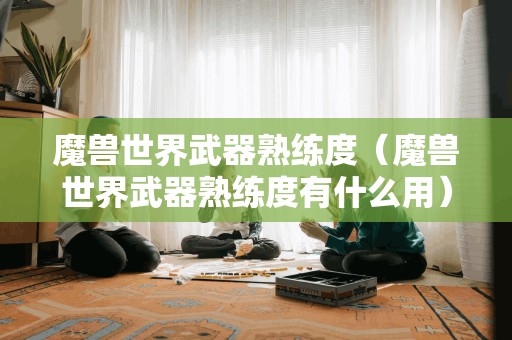 魔兽世界武器熟练度(魔兽世界武器熟练度有什么用) 魔兽世界武器熟练度(魔兽世界武器熟练度有什么用)