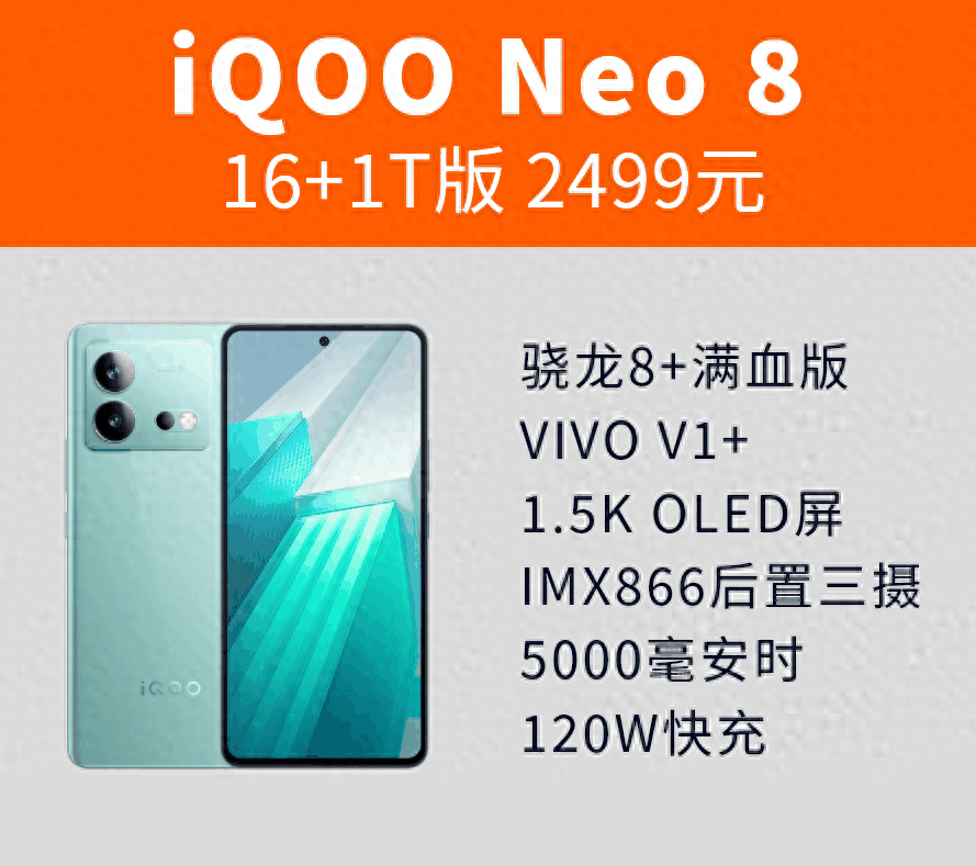 热门手机推荐: 小米14、iQOO Neo 8均上榜，骁龙8+成香饽饽！