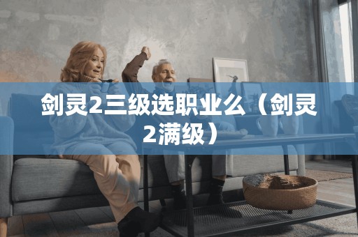 剑灵2三级选职业么（剑灵2满级）