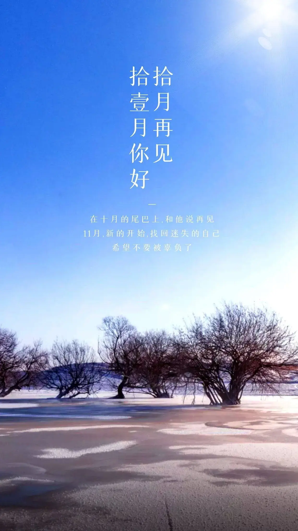 适合十一月的朋友圈文案，十月再见十一月你好插图3