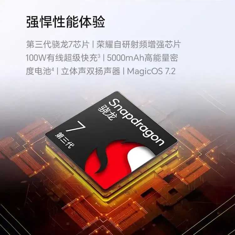 荣耀100跑分多少,首发骁龙7 Gen3安兔兔跑分插图2 荣耀100跑分多少,首发骁龙7 Gen3安兔兔跑分