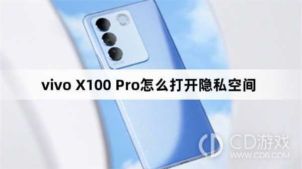 vivo X100 Pro打开隐私空间方法?vivo X100 Pro怎么打开隐私空间插图