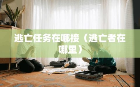 逃亡任务在哪接（逃亡者在哪里）