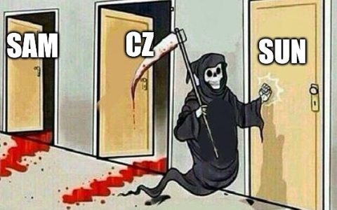 孙宇晨别跑!币安倒下,赵长鹏认输,下一个就是你？