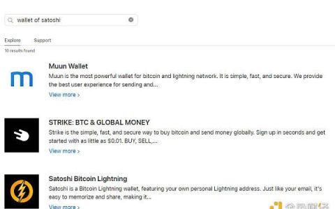 中本聪钱包从美国苹果应用商店下架