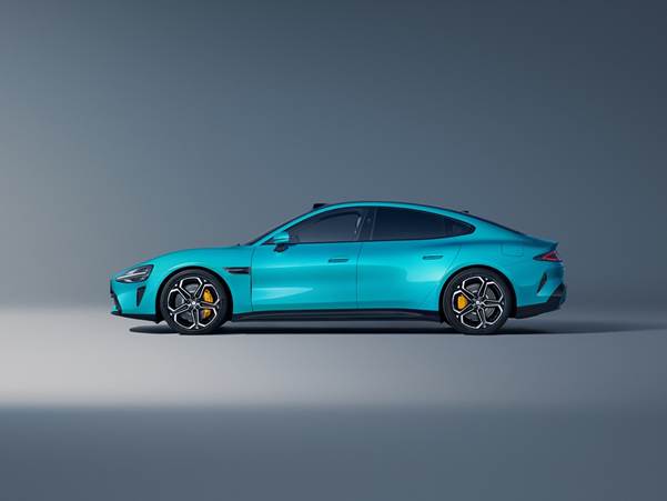 小米汽车SU7官图正式发布 首现海湾蓝配色插图2