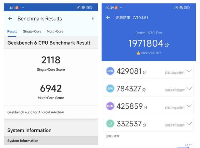 redmik70Pro和小米14Pro哪个好? Redmi K70 Pro和小米14pro对比测评插图19