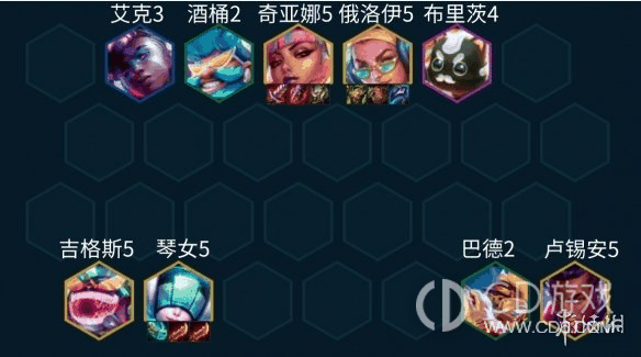 金铲铲之战九五奇亚娜阵容怎么玩?金铲铲之战九五奇亚娜阵容搭配玩法攻略插图1