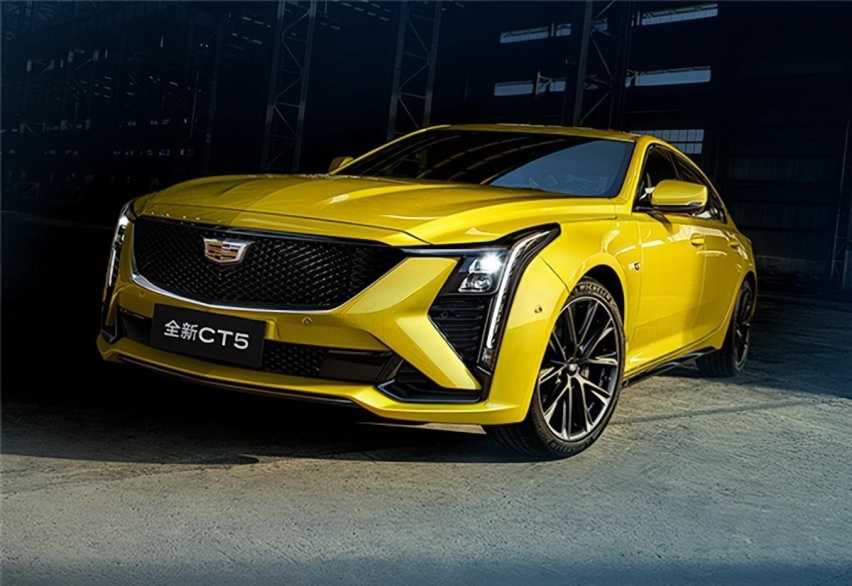 28.97万起，新款凯迪拉克CT5上市，新前脸，换装33寸一体屏