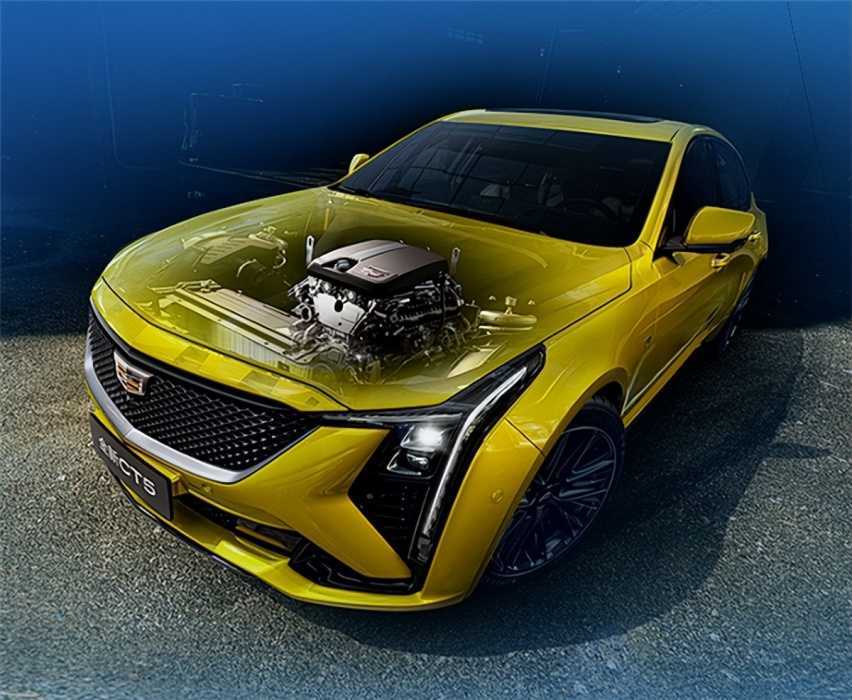 28.97万起，新款凯迪拉克CT5上市，新前脸，换装33寸一体屏