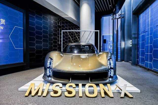 保时捷纯电动超级概念跑车Mission X抵达广州插图 保时捷纯电动超级概念跑车Mission X抵达广州