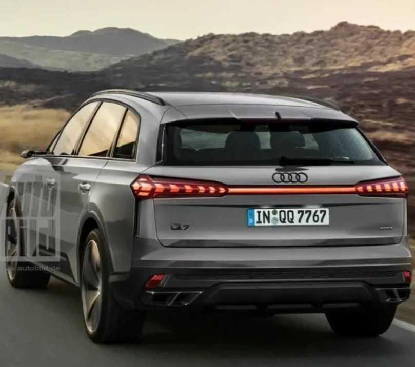 国内现款63.28万起售，全新一代奥迪Q7内饰曝光，有望明年亮相