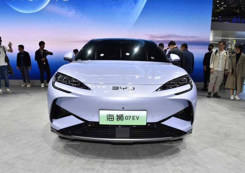 比亚迪海狮07 EV将于明年上市,造型年轻动感,能否成为爆款?插图1 比亚迪海狮07 EV将于明年上市,造型年轻动感,能否成为爆款?